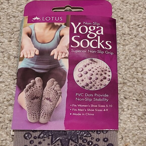 Lotus Yoga Socks - Picture 3 of 3